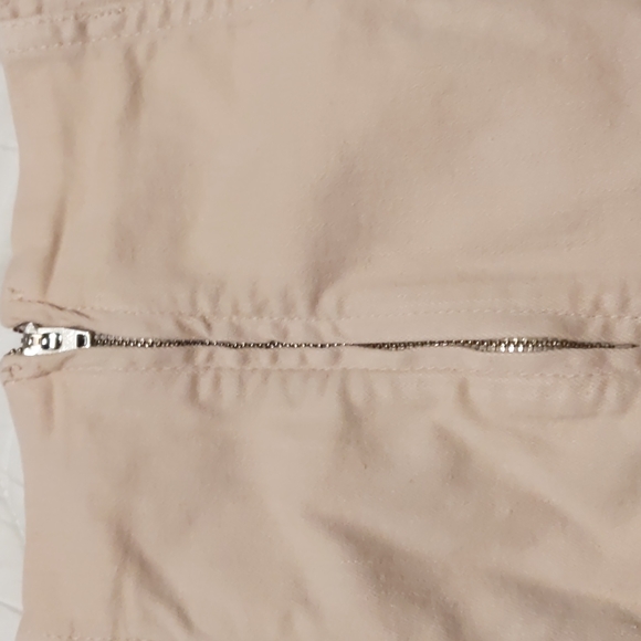 Free people denim skirt size 0 color stone - Picture 6 of 13